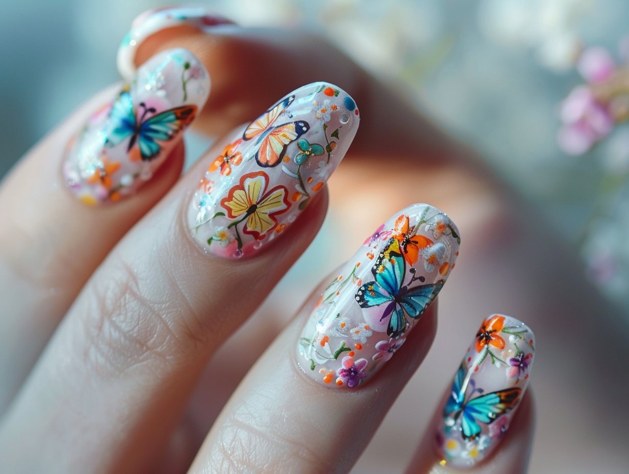 Butterfly Bliss Nail Designs