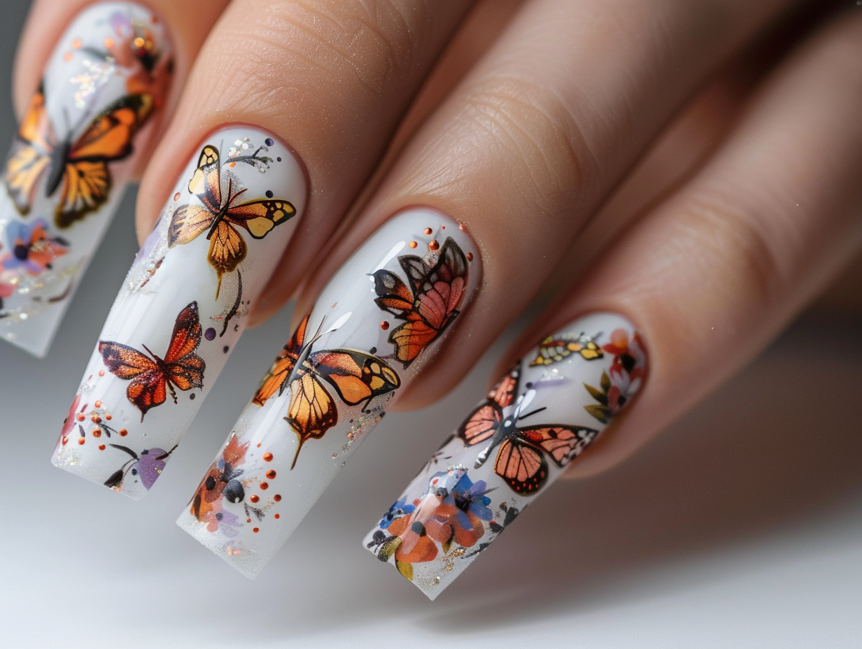 Butterfly Bliss Nail Designs