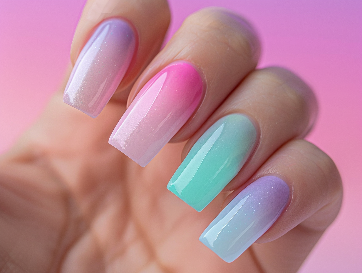 Ombre Effect Nail Designs