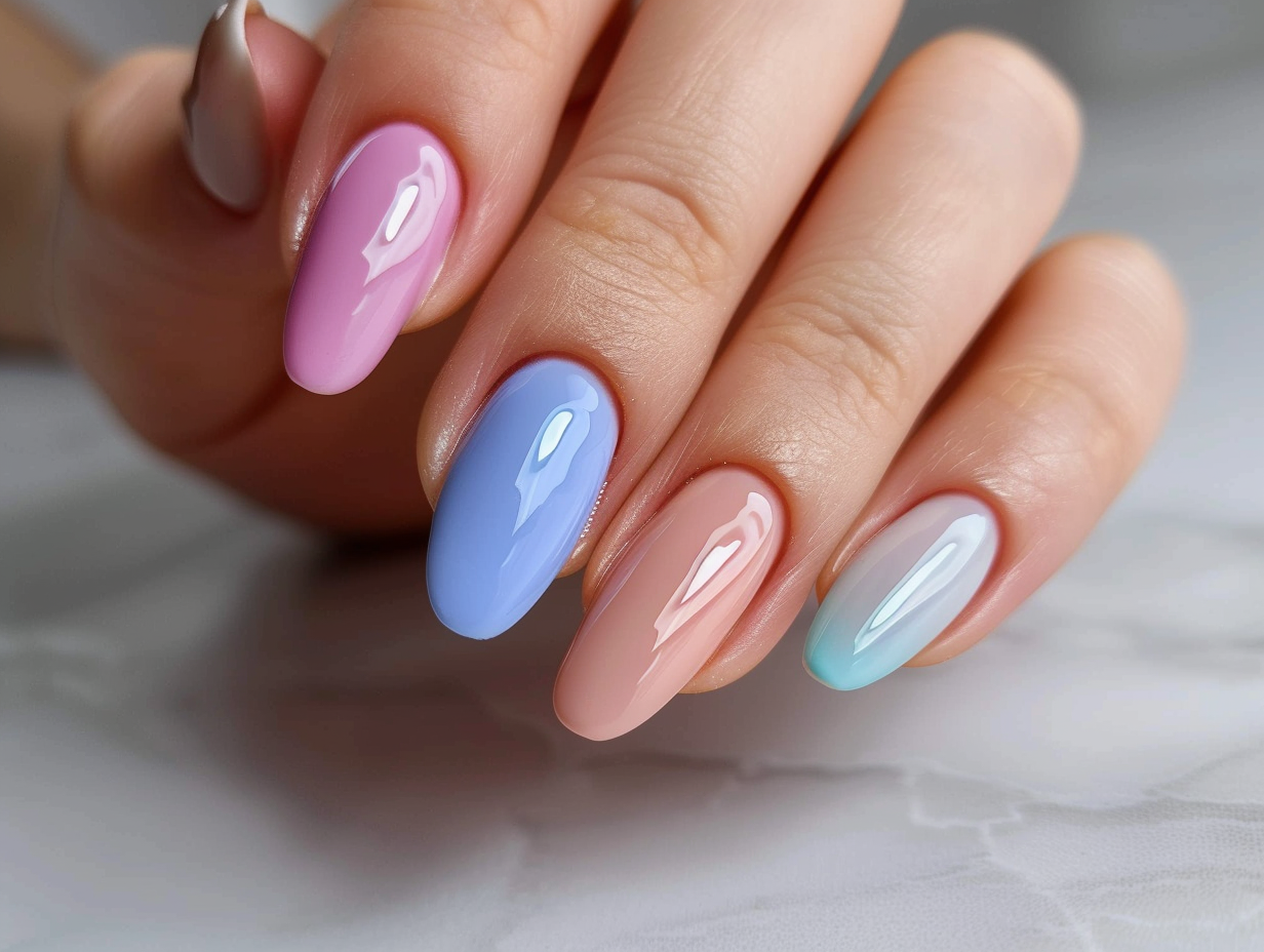 Pastel French Tips