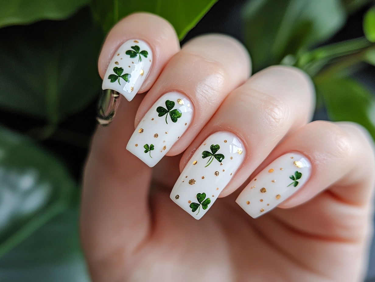 Shamrock Chic Nail Designs